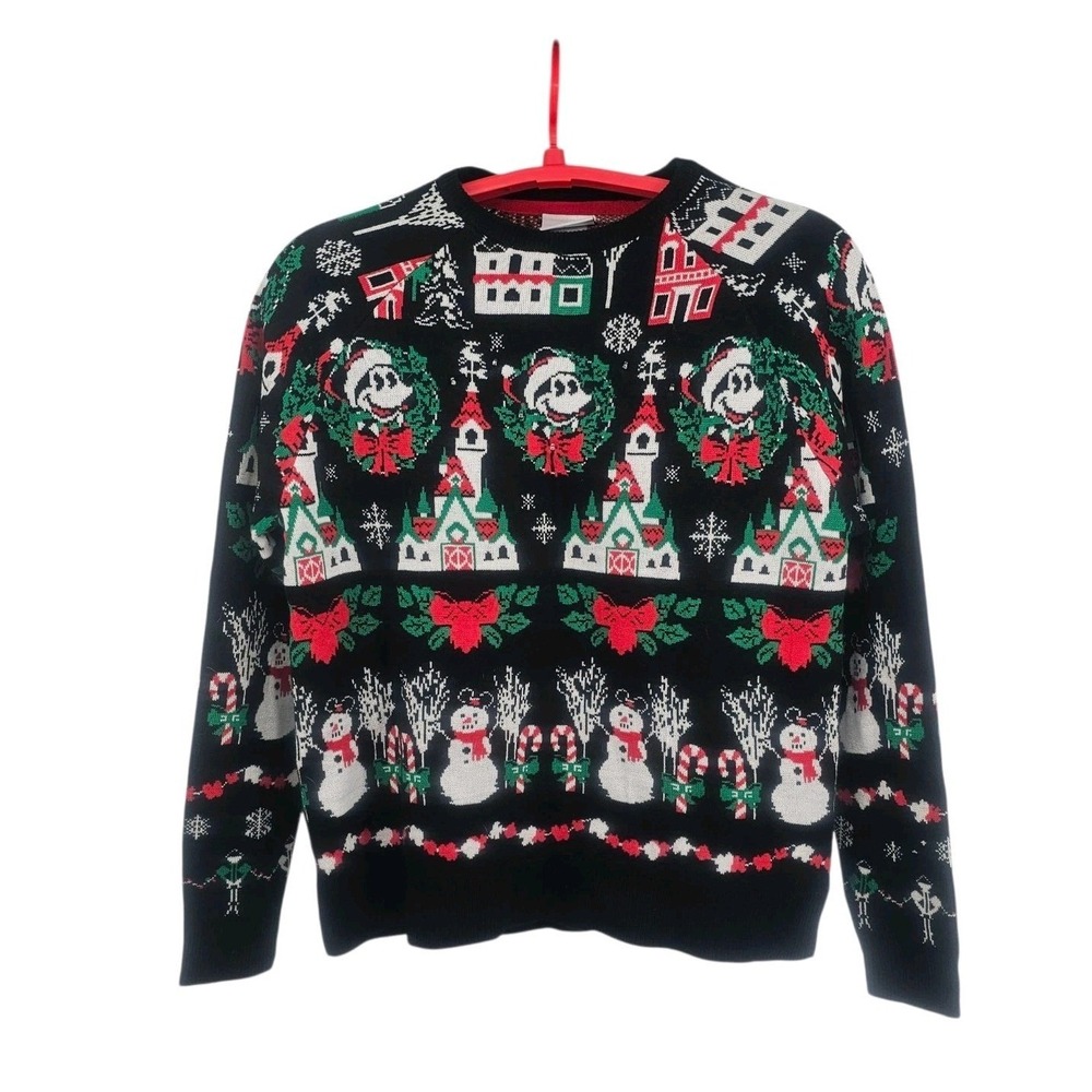 Mickey Mouse Christmas Sweater Disney Parks Small